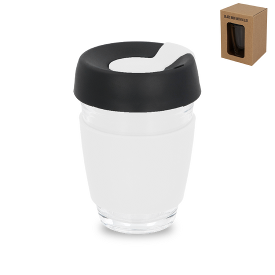 Szklanka Caroline To Go, biała