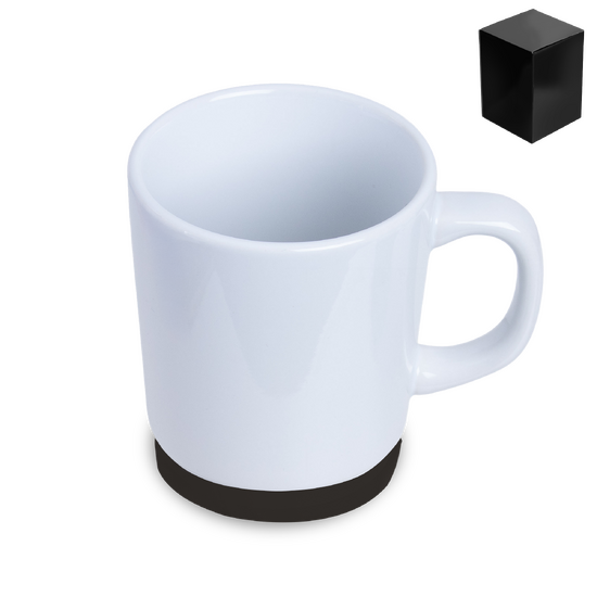 Kubek Jamie To Go, biały/czarny