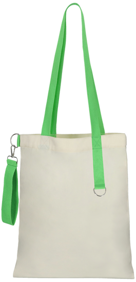 Shopper White GLOW To Go, zielony