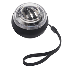 Powerball gyroscopic wrist exerciser, transparent