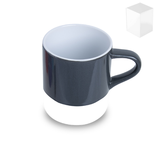 Kubek Lily To Go, szary/biały