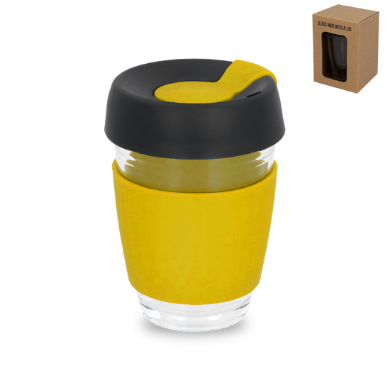 Szklanka Caroline To Go, żółty