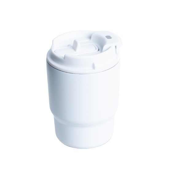 Termokubek Victoria ze stali nierdzewnej, biały