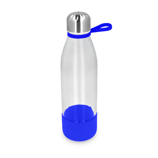 Szklana butelka na wodę Amelia To Go, niebieski