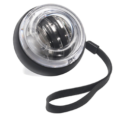 Powerball gyroscopic wrist exerciser, transparent