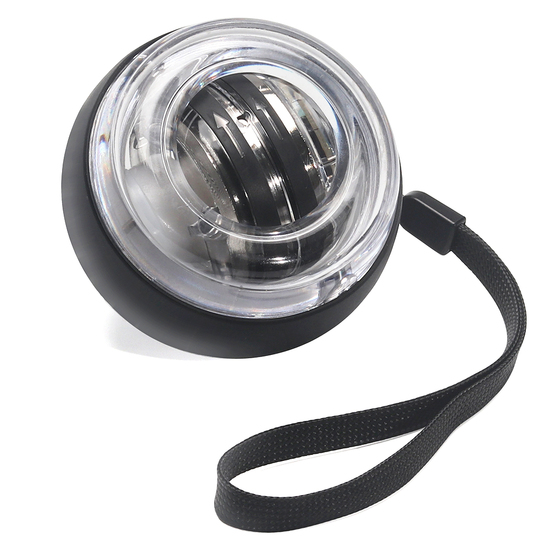 Kula żyroskopowa do ćwiczeń nadgarstka Powerball, przezroczysta