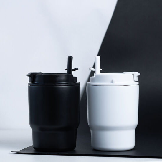 Termokubek Victoria ze stali nierdzewnej, biały