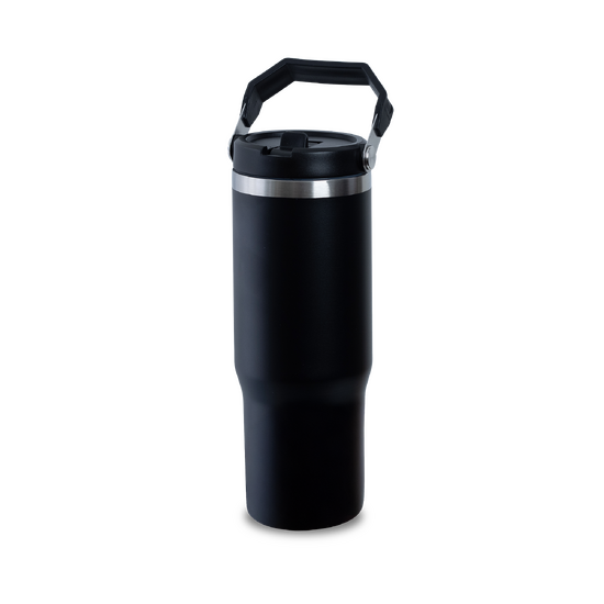 Termokubek Staffy ze stali nierdzewnej, czarny